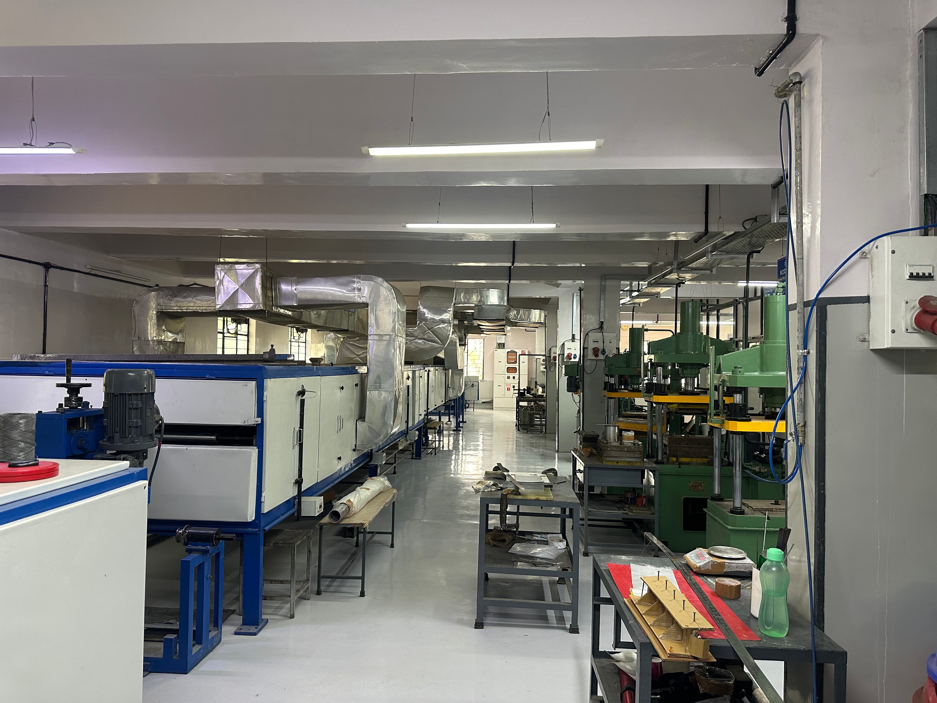 Manufacturing floor at the Alfa Advanced Composites Bhosari facility